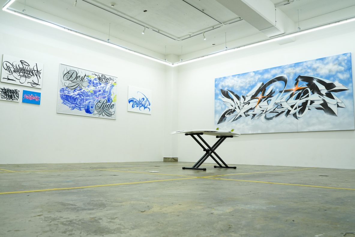 グラフィックアート【傀儡】 春プロモーション「INTO THE DEEP NATURE」 銀座に宇宙と自然の