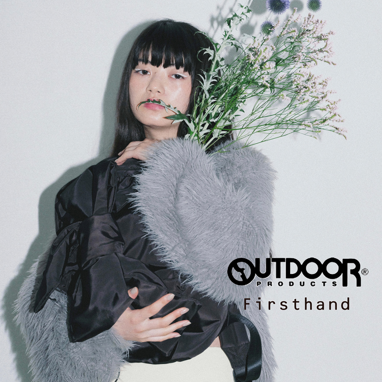 新品　別注リボンウェストバッグ　アウトドア×ファーストハンド　ブラック　ナイロン Firsthand(ファーストハンド)〉大人気コラボレーション